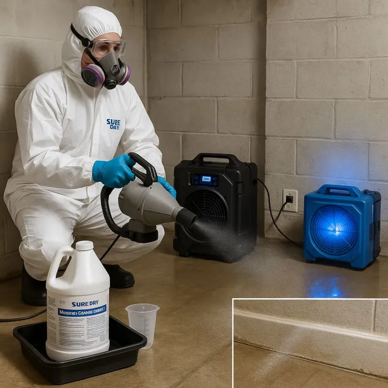 Sanitization and Odor Removal process in Windsor, PA