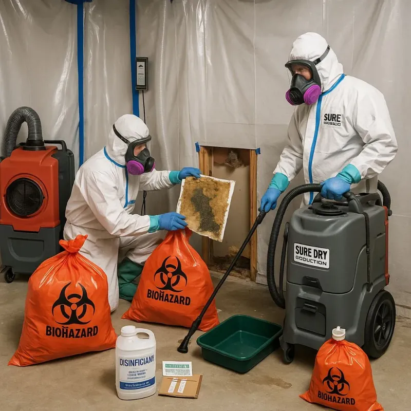 Contaminated Water Handling Protocols process in Windsor, PA