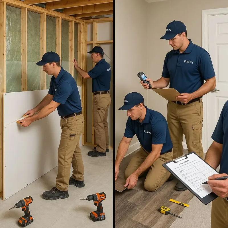 Repairs and Reconstruction process in Windsor, PA